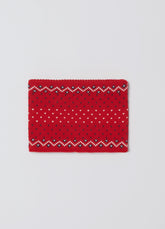 Ovs Neck Warmer With Jacquard Design